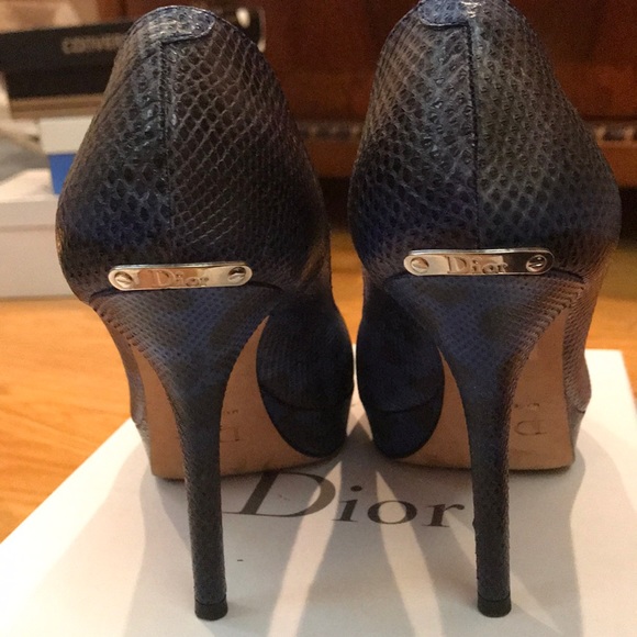 Christian Dior open toe shoes Sz 37 - Picture 3 of 8